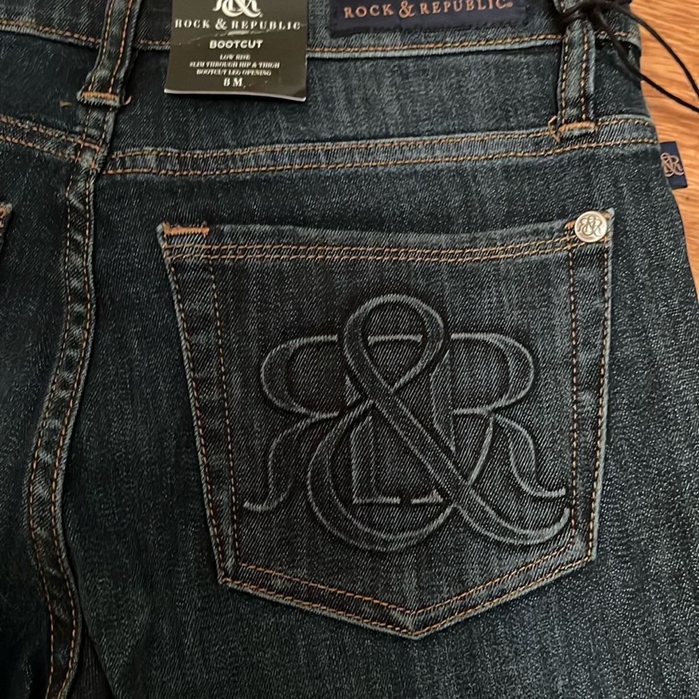 Women’s Rock & Republic Bootcut Jeans size 8 - New with tags - Picture 6 of 9